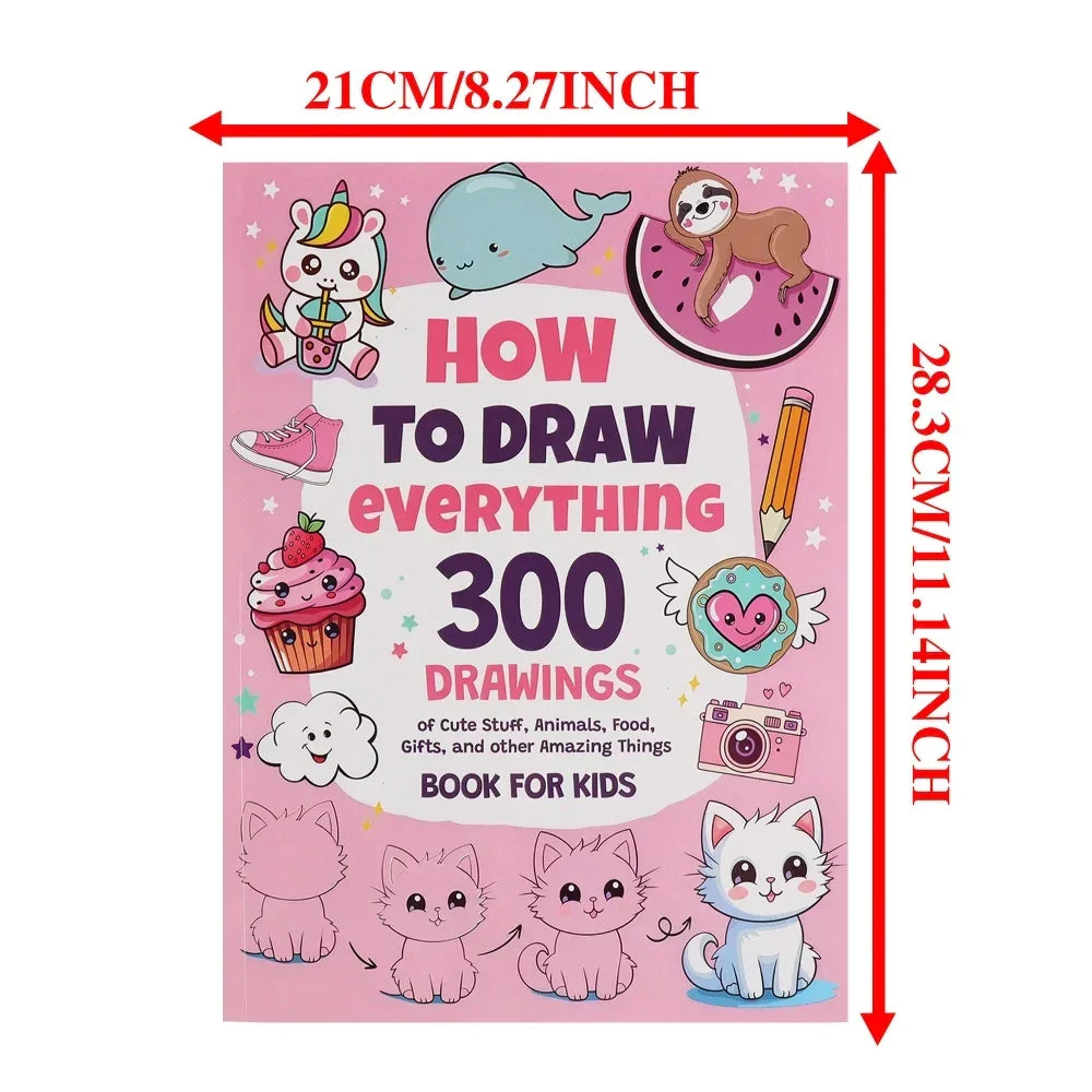 Buy The Best By Artsulli - Art is Long Life Short - Coloring Book - How To Draw Everything: 300 Drawings of Cute Stuff Step-by-Step Simple