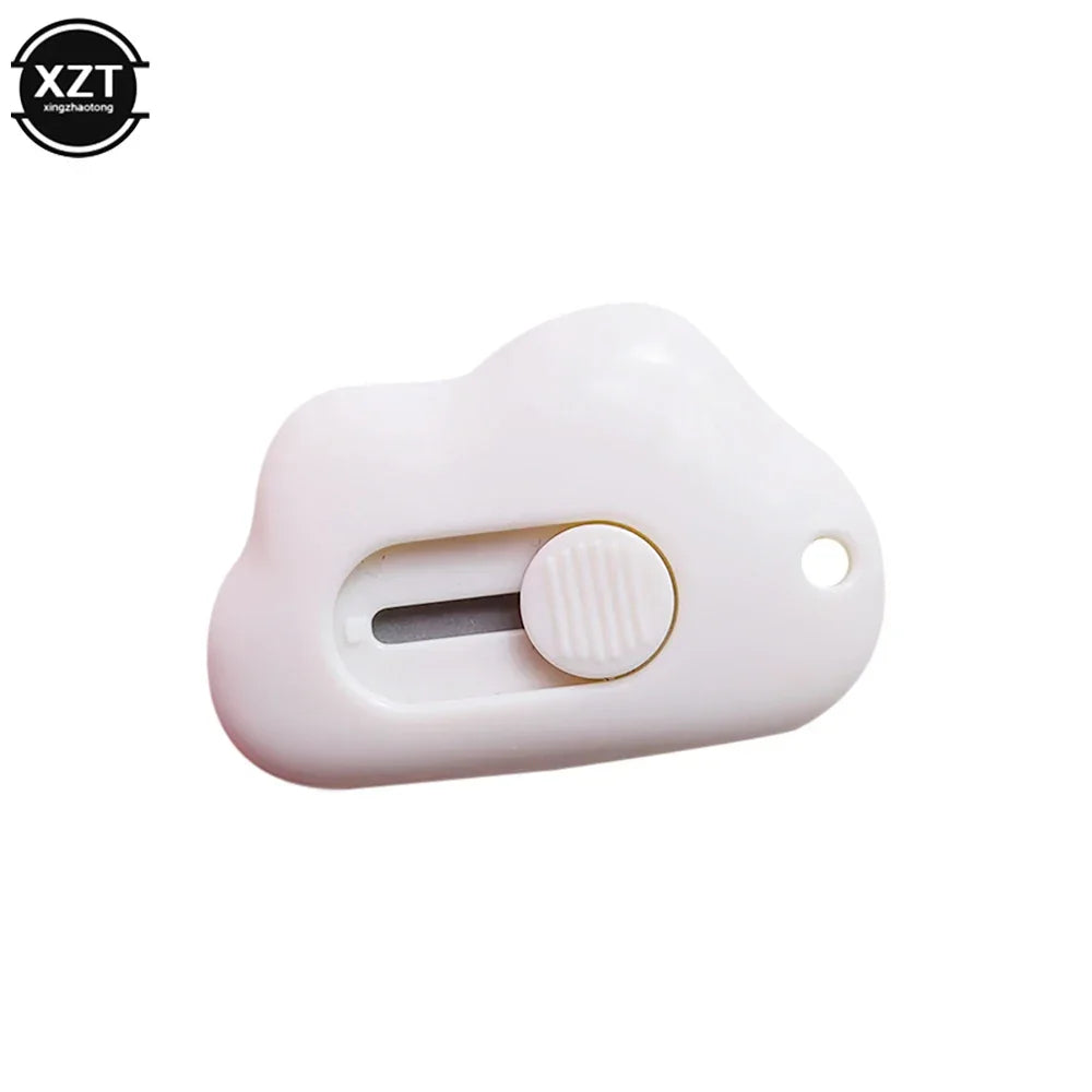 Buy The Best By Artsulli - Art is Long Life Short - Creative Cute Cloud Knife Color Mini Portable Multi-purpose Paper Blade Office