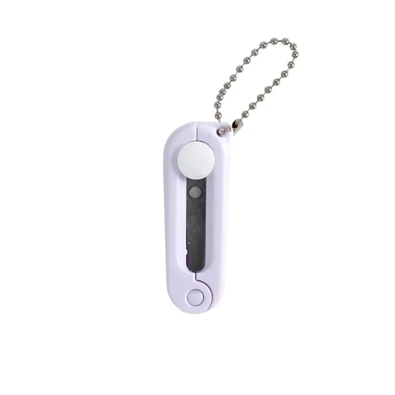 Buy The Best By Artsulli - Art is Long Life Short - Creative Mini Portable Folding Scissors Morandi Simple Paper-Cutting Tool Stationary