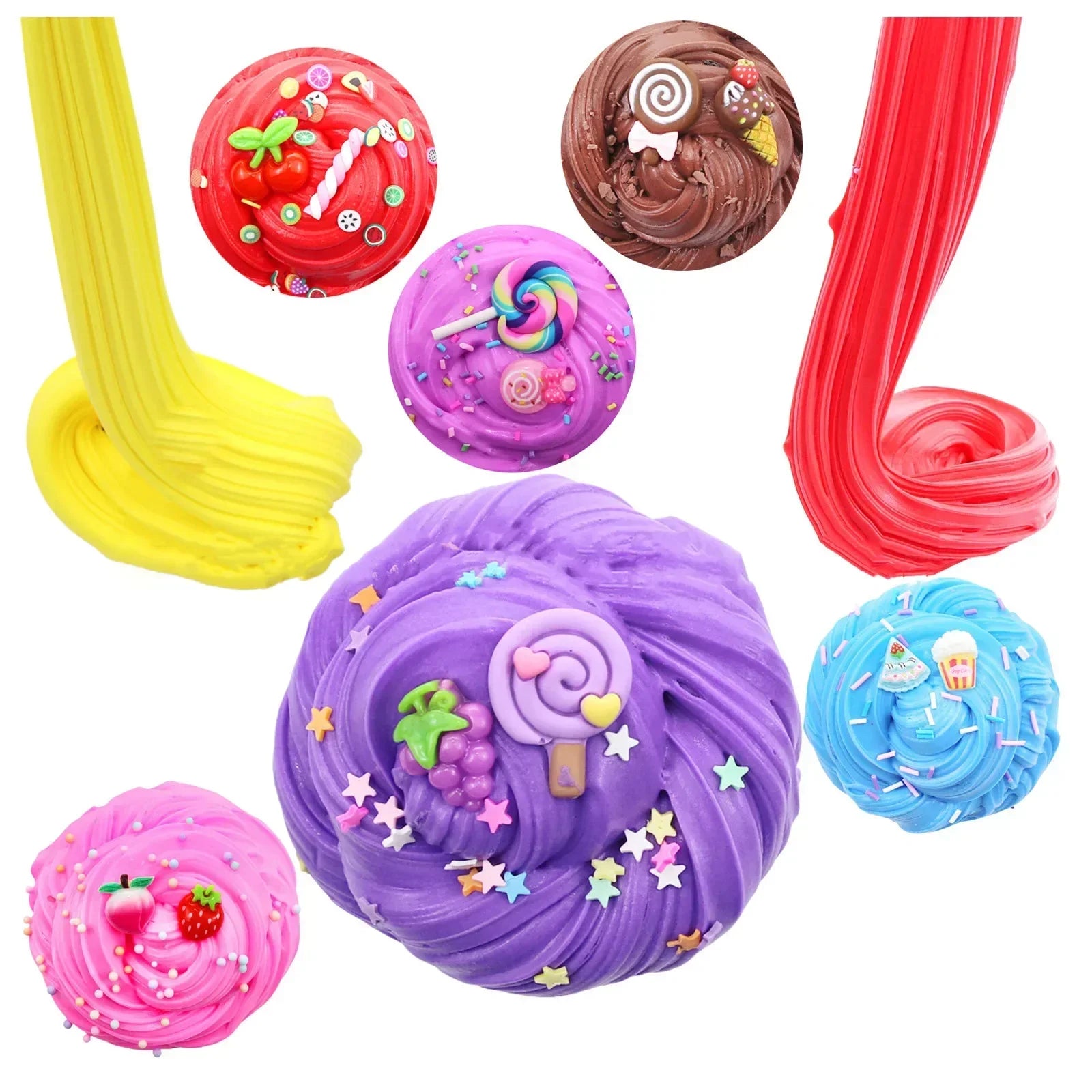 Buy The Best By Artsulli - Art is Long Life Short - Crystal Soil Slime Kit DIY Stretchy Sensory Play Creative Craft Set Non Toxic Fun Party