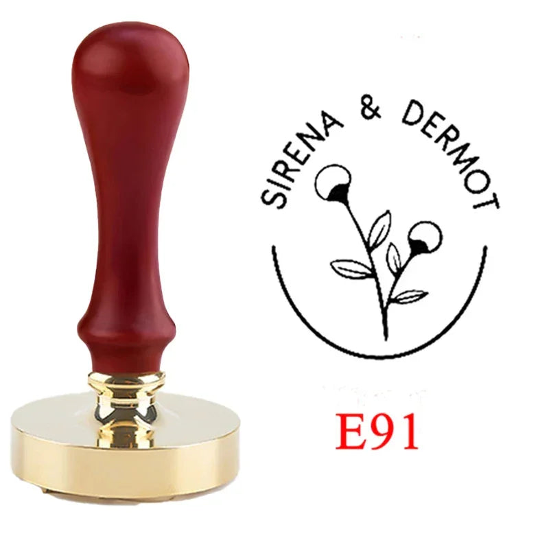 Buy The Best By Artsulli - Art is Long Life Short - Custom Copper Ceramic Stamp Personalized Signature for 25 cm Pottery & Polymer Clay