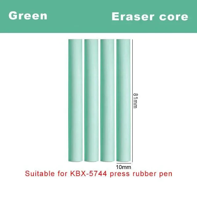 Buy The Best By Artsulli - Art is Long Life Short - Cute Cartoon Pressing Pencil Eraser Pen Type Rubber Stationery Replaceable Core