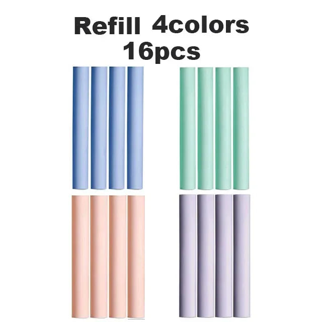 Buy The Best By Artsulli - Art is Long Life Short - Cute Cartoon Pressing Pencil Eraser Pen Type Rubber Stationery Replaceable Core