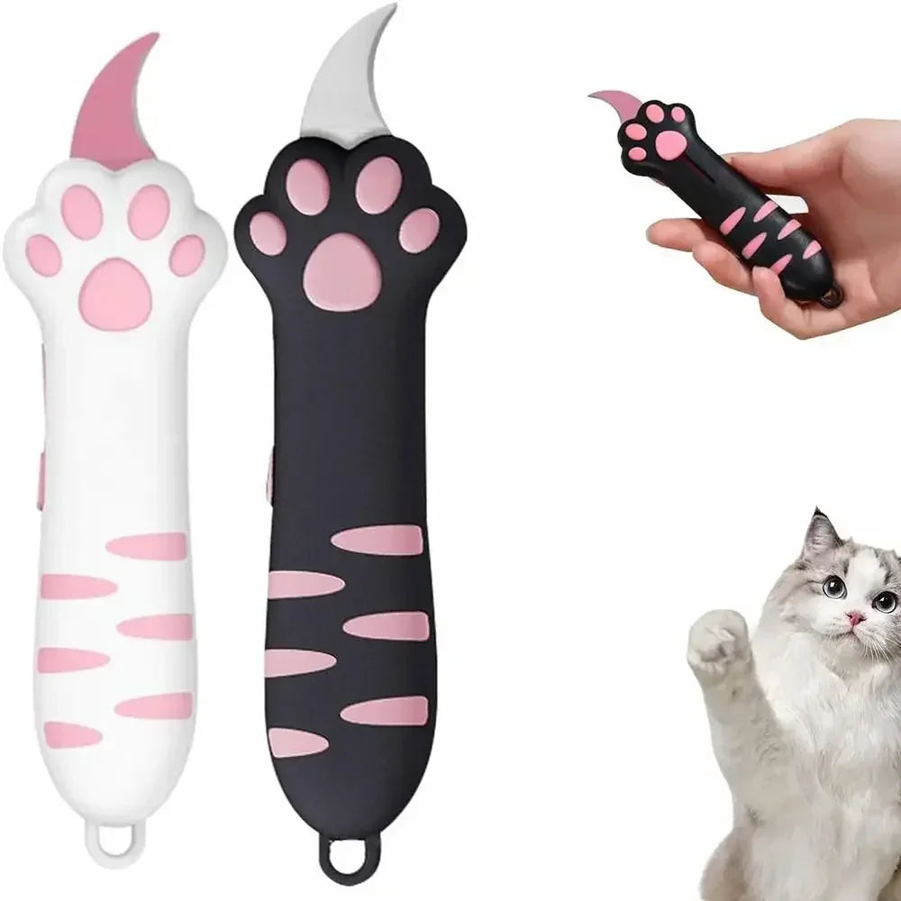 Buy The Best By Artsulli - Art is Long Life Short - Cute Cat Paw Sharp Box Cutters Mini Portable Claw Utility Knife Creative Hand Account