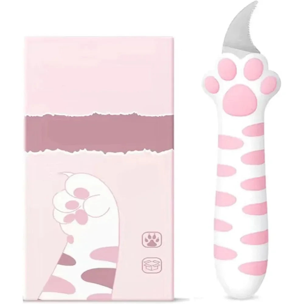 Buy The Best By Artsulli - Art is Long Life Short - Cute Cat Paw Sharp Box Cutters Mini Portable Claw Utility Knife Creative Hand Account