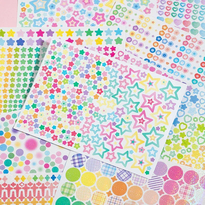 Buy The Best By Artsulli - Art is Long Life Short - Frosted Cartoon Handbook Stickers Book DIY Planner Decorative Waterproof Material