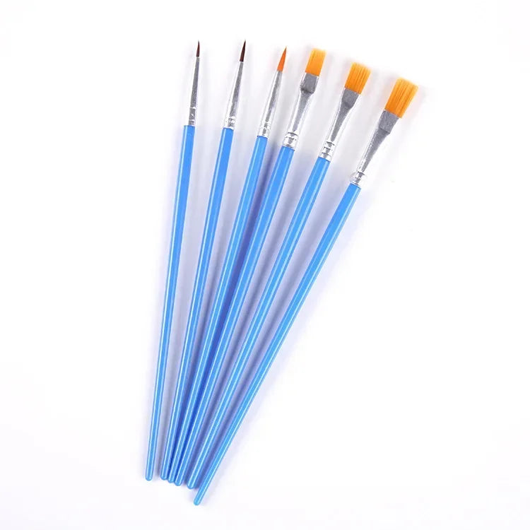 Buy The Best By Artsulli - Art is Long Life Short - Ginflash 6/10pcs set Watercolor Gouache Painting Pen Nylon Hair Paint Brush Set Drawing