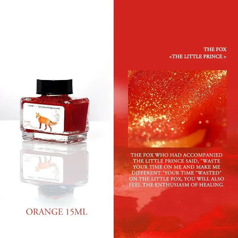 Buy The Best By Artsulli - Art is Long Life Short - Gold Powder Colorful Fountain Pen Ink Bottle 15colors 18ml Watercolor Pigment