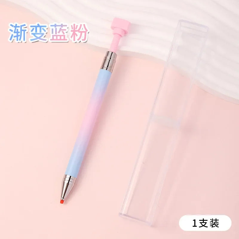 Buy The Best By Artsulli - Art is Long Life Short - Gradient Point Drill Wax Stick with Self-Adhesive Rotating Nail Tool Portable Dotting