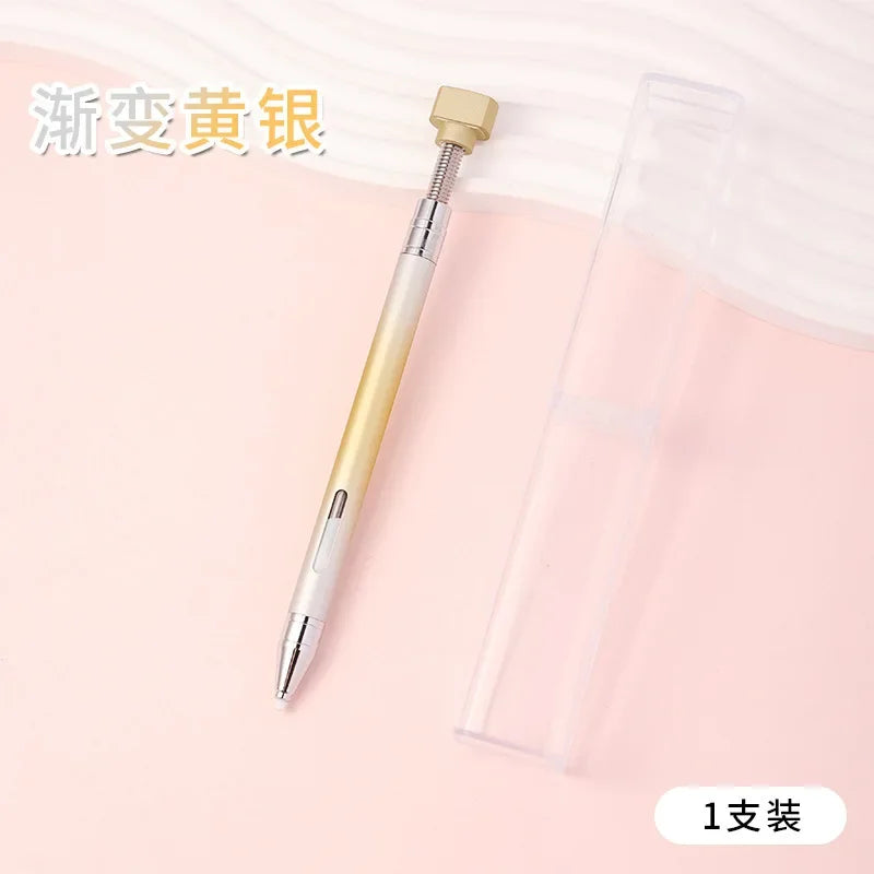 Buy The Best By Artsulli - Art is Long Life Short - Gradient Point Drill Wax Stick with Self-Adhesive Rotating Nail Tool Portable Dotting