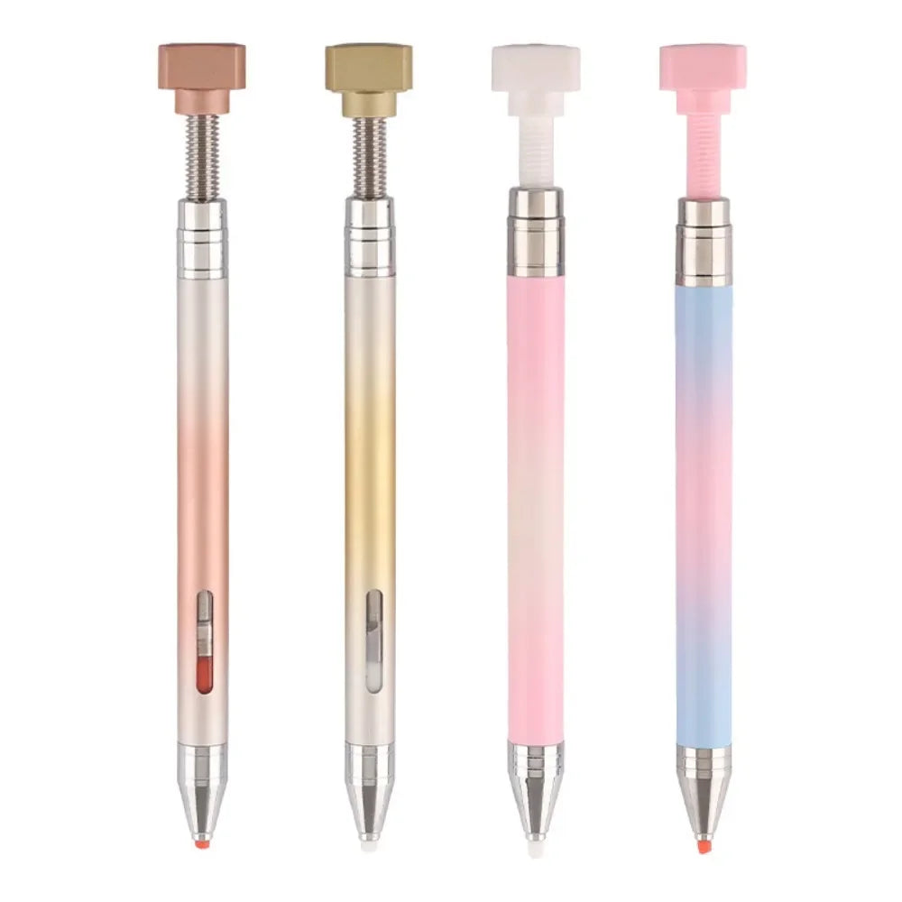 Buy The Best By Artsulli - Art is Long Life Short - Gradient Point Drill Wax Stick with Self-Adhesive Rotating Nail Tool Portable Dotting