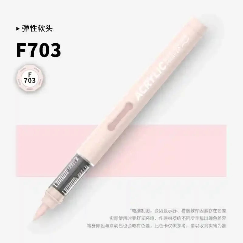 Buy The Best By Artsulli - Art is Long Life Short - GRASP 1PC 120 Colors Direct-liquid Acrylic Brush Markers Pen Waterproof Pens Soft