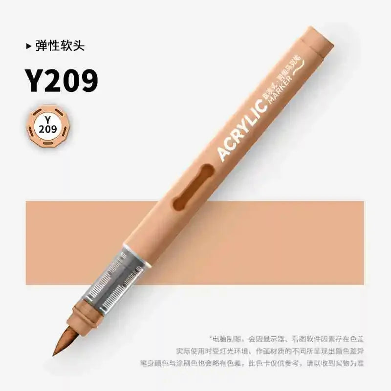 Buy The Best By Artsulli - Art is Long Life Short - GRASP 1PC 120 Colors Direct-liquid Acrylic Brush Markers Pen Waterproof Pens Soft