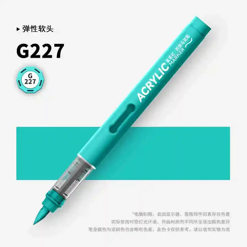 Buy The Best By Artsulli - Art is Long Life Short - GRASP 1PC 120 Colors Direct-liquid Acrylic Brush Markers Pen Waterproof Pens Soft