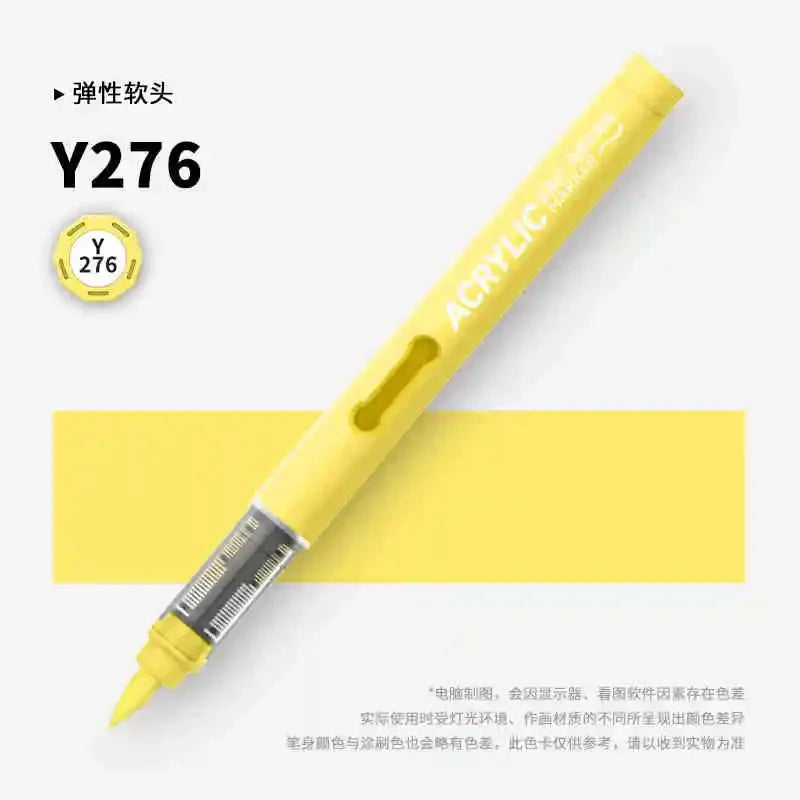 Buy The Best By Artsulli - Art is Long Life Short - GRASP 1PC 120 Colors Direct-liquid Acrylic Brush Markers Pen Waterproof Pens Soft