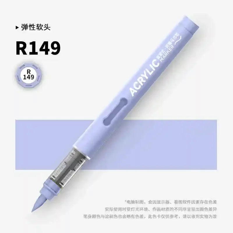 Buy The Best By Artsulli - Art is Long Life Short - GRASP 1PC 120 Colors Direct-liquid Acrylic Brush Markers Pen Waterproof Pens Soft
