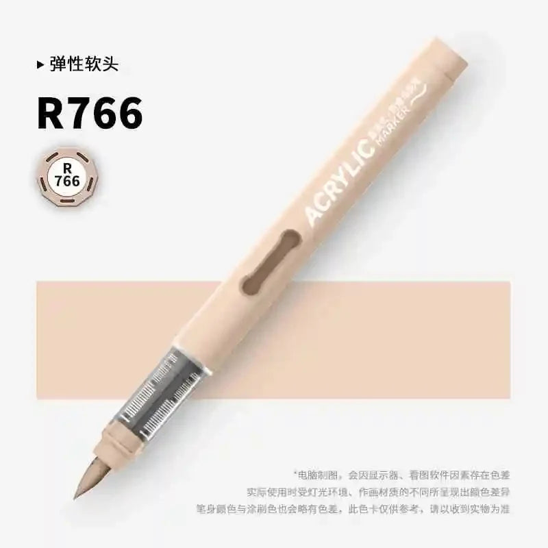 Buy The Best By Artsulli - Art is Long Life Short - GRASP 1PC 120 Colors Direct-liquid Acrylic Brush Markers Pen Waterproof Pens Soft