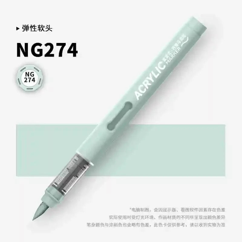 Buy The Best By Artsulli - Art is Long Life Short - GRASP 1PC 120 Colors Direct-liquid Acrylic Brush Markers Pen Waterproof Pens Soft