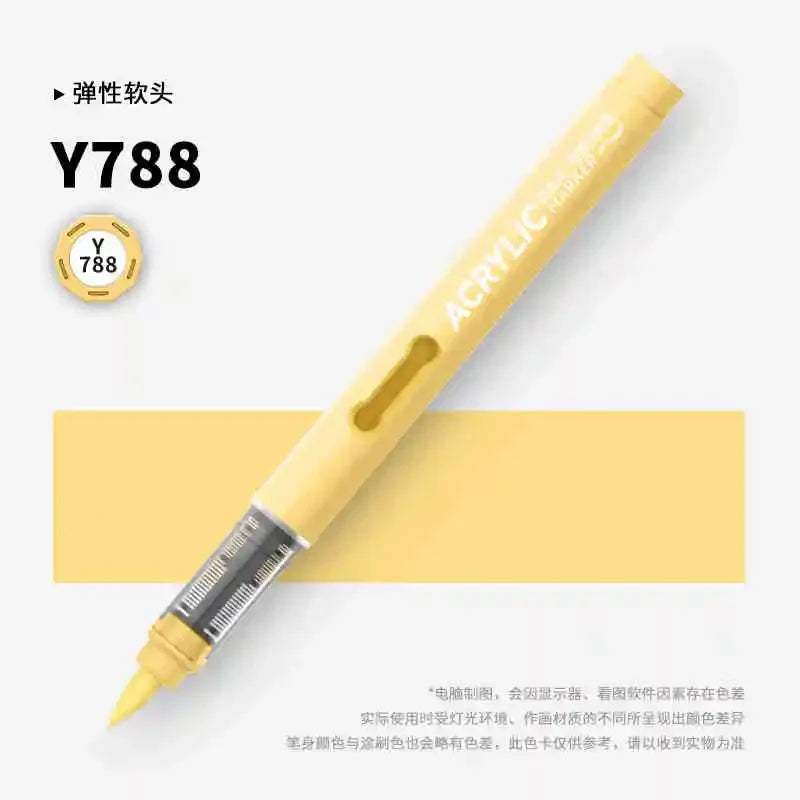 Buy The Best By Artsulli - Art is Long Life Short - GRASP 1PC 120 Colors Direct-liquid Acrylic Brush Markers Pen Waterproof Pens Soft