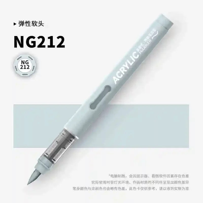 Buy The Best By Artsulli - Art is Long Life Short - GRASP 1PC 120 Colors Direct-liquid Acrylic Brush Markers Pen Waterproof Pens Soft