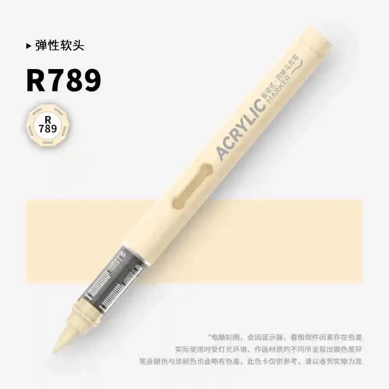 Buy The Best By Artsulli - Art is Long Life Short - GRASP 1PC 120 Colors Direct-liquid Acrylic Brush Markers Pen Waterproof Pens Soft