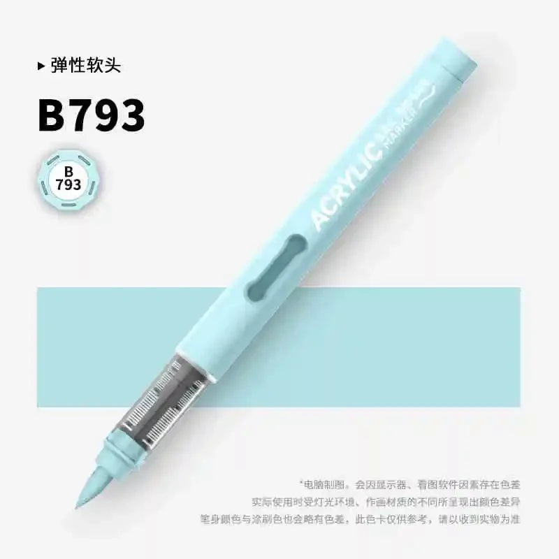 Buy The Best By Artsulli - Art is Long Life Short - GRASP 1PC 120 Colors Direct-liquid Acrylic Brush Markers Pen Waterproof Pens Soft