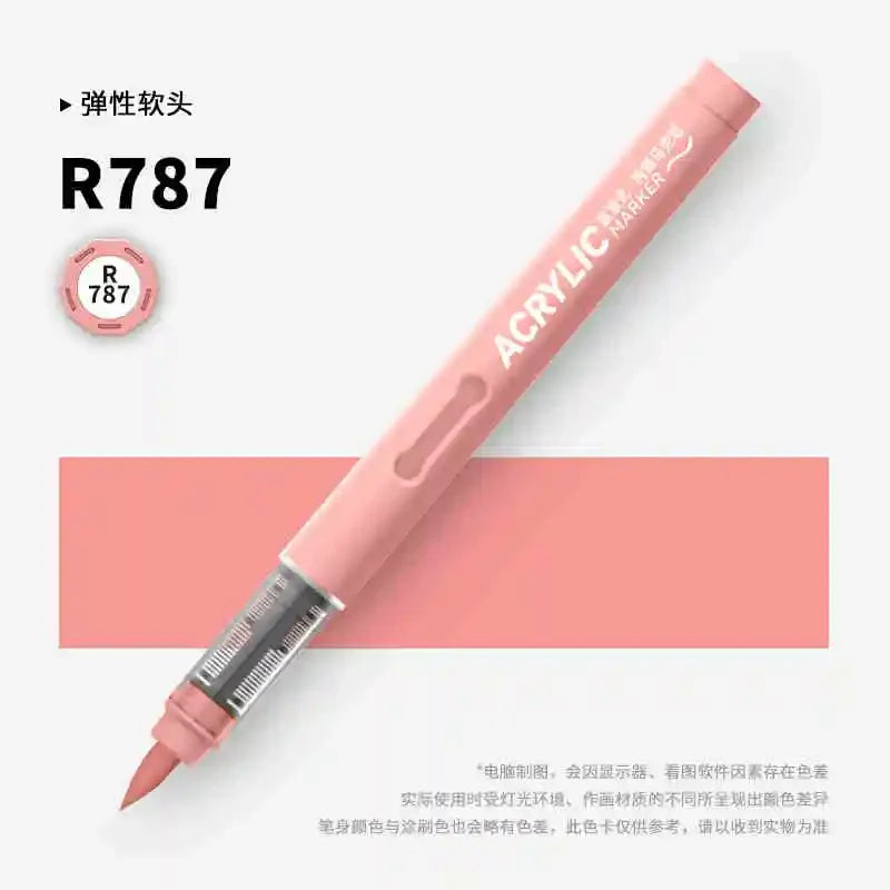 Buy The Best By Artsulli - Art is Long Life Short - GRASP 1PC 84 Colors Acrylic Marker Pens Waterproof Pen Soft Brush Nib Student for Glass