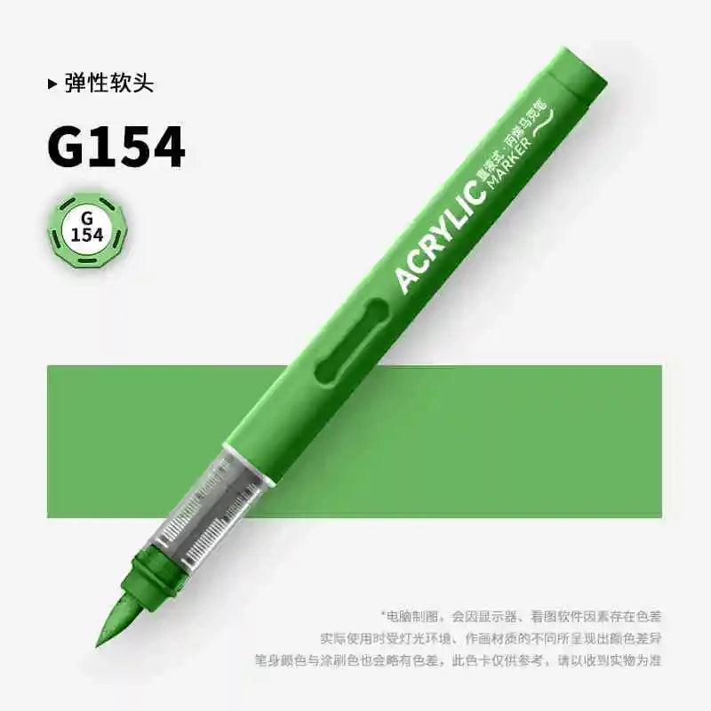 Buy The Best By Artsulli - Art is Long Life Short - GRASP 1PC 84 Colors Acrylic Marker Pens Waterproof Pen Soft Brush Nib Student for Glass