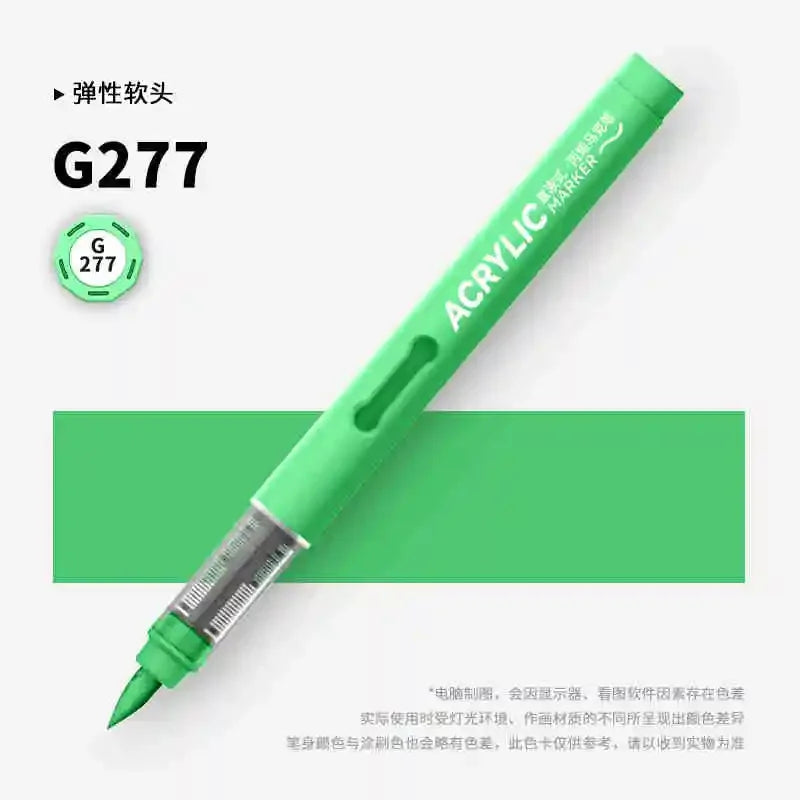 Buy The Best By Artsulli - Art is Long Life Short - GRASP 1PC 84 Colors Acrylic Marker Pens Waterproof Pen Soft Brush Nib Student for Glass