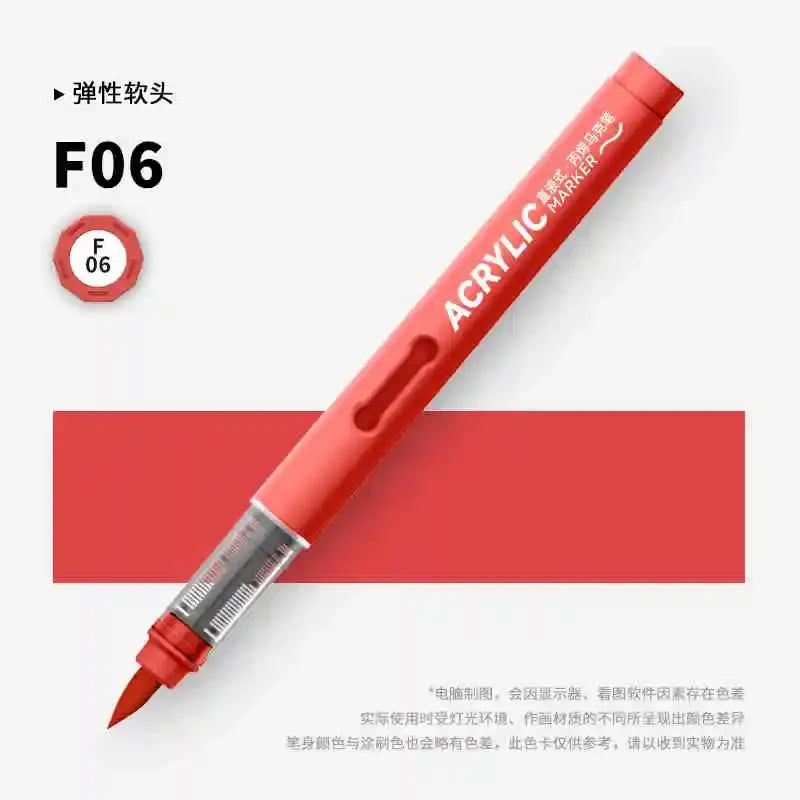 Buy The Best By Artsulli - Art is Long Life Short - GRASP 1PC 84 Colors Acrylic Marker Pens Waterproof Pen Soft Brush Nib Student for Glass