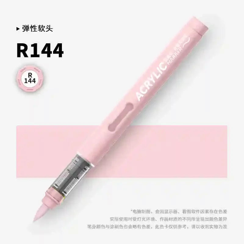 Buy The Best By Artsulli - Art is Long Life Short - GRASP 1PC 84 Colors Acrylic Marker Pens Waterproof Pen Soft Brush Nib Student for Glass