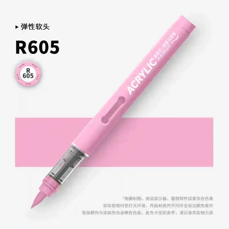 Buy The Best By Artsulli - Art is Long Life Short - GRASP 1PC 84 Colors Acrylic Marker Pens Waterproof Pen Soft Brush Nib Student for Glass