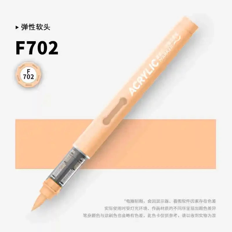 Buy The Best By Artsulli - Art is Long Life Short - GRASP 1PC 84 Colors Acrylic Marker Pens Waterproof Pen Soft Brush Nib Student for Glass