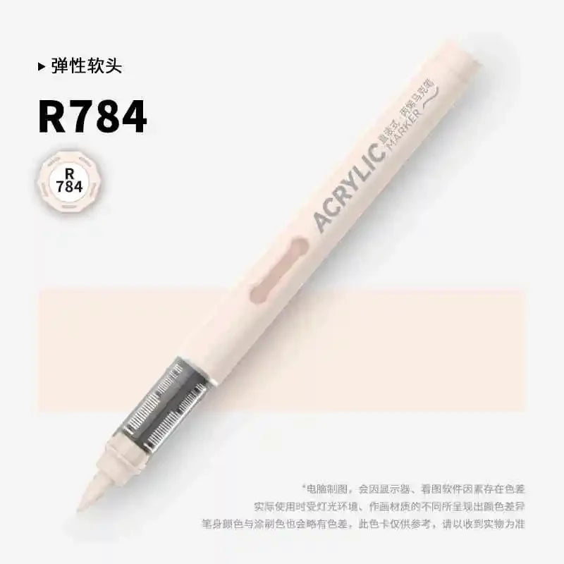 Buy The Best By Artsulli - Art is Long Life Short - GRASP 1PC 84 Colors Acrylic Marker Pens Waterproof Pen Soft Brush Nib Student for Glass