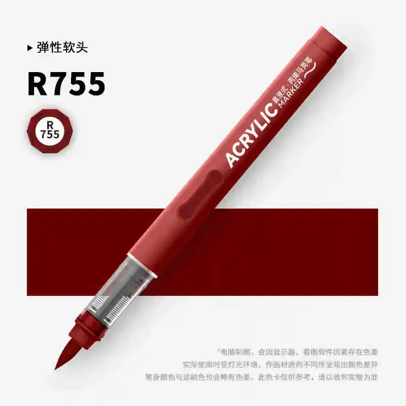 Buy The Best By Artsulli - Art is Long Life Short - GRASP 1PC 84 Colors Acrylic Marker Pens Waterproof Pen Soft Brush Nib Student for Glass
