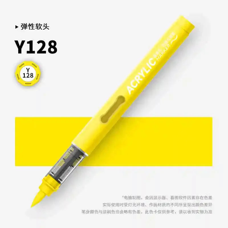 Buy The Best By Artsulli - Art is Long Life Short - GRASP 1PC 84 Colors Acrylic Marker Pens Waterproof Pen Soft Brush Nib Student for Glass