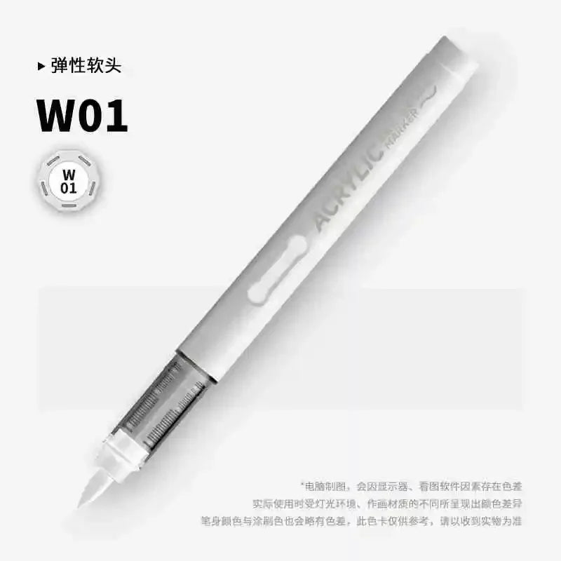 Buy The Best By Artsulli - Art is Long Life Short - GRASP 1PC 84 Colors Acrylic Marker Pens Waterproof Pen Soft Brush Nib Student for Glass