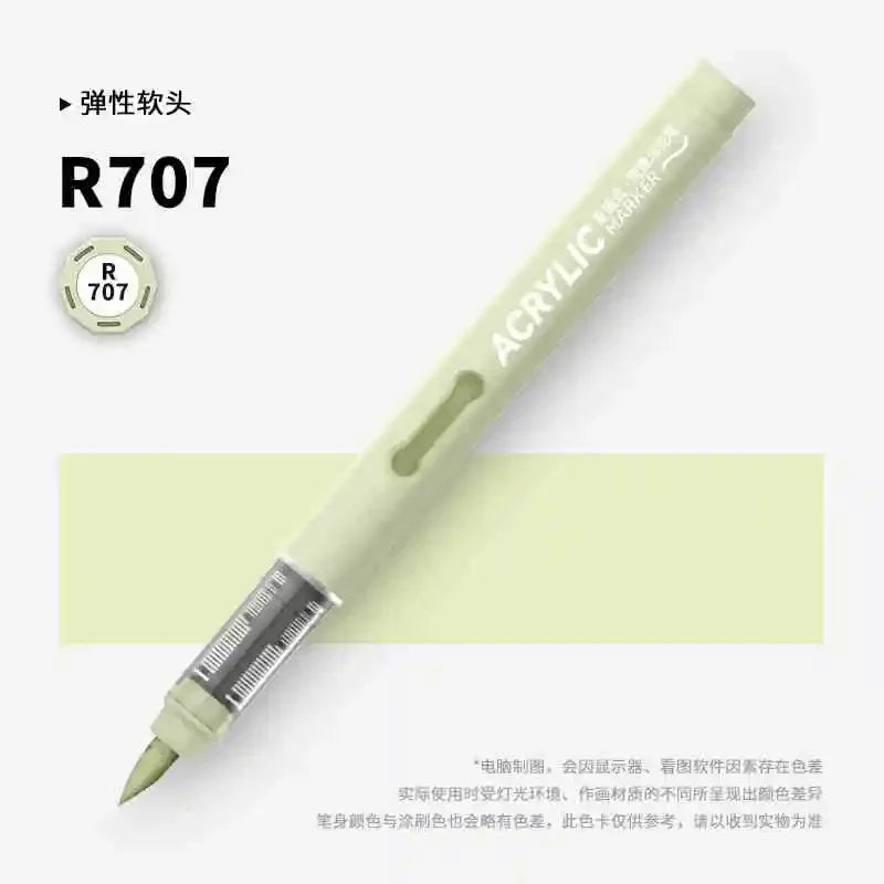 Buy The Best By Artsulli - Art is Long Life Short - GRASP 1PC 84 Colors Acrylic Marker Pens Waterproof Pen Soft Brush Nib Student for Glass