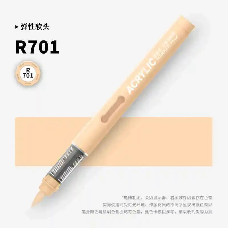 Buy The Best By Artsulli - Art is Long Life Short - GRASP 1PC 84 Colors Acrylic Marker Pens Waterproof Pen Soft Brush Nib Student for Glass