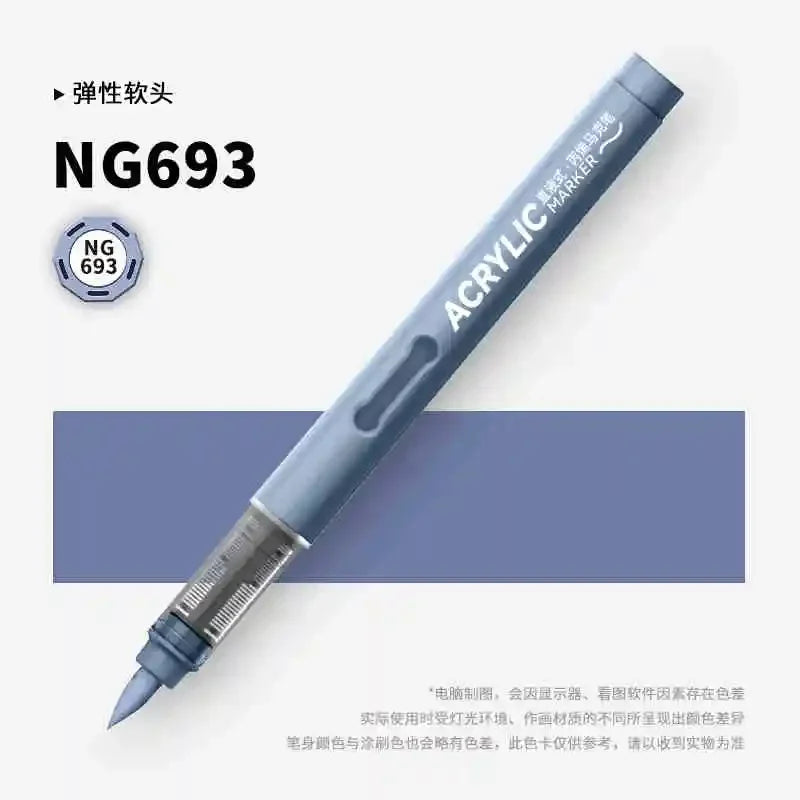 Buy The Best By Artsulli - Art is Long Life Short - GRASP 1PC 84 Colors Acrylic Marker Pens Waterproof Pen Soft Brush Nib Student for Glass