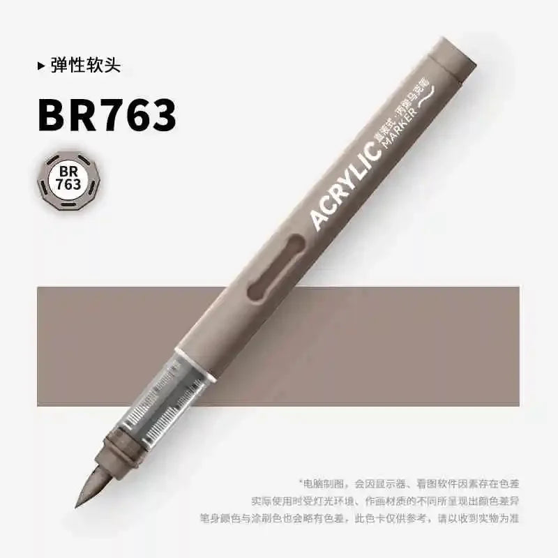 Buy The Best By Artsulli - Art is Long Life Short - GRASP 1PC 84 Colors Acrylic Marker Pens Waterproof Pen Soft Brush Nib Student for Glass