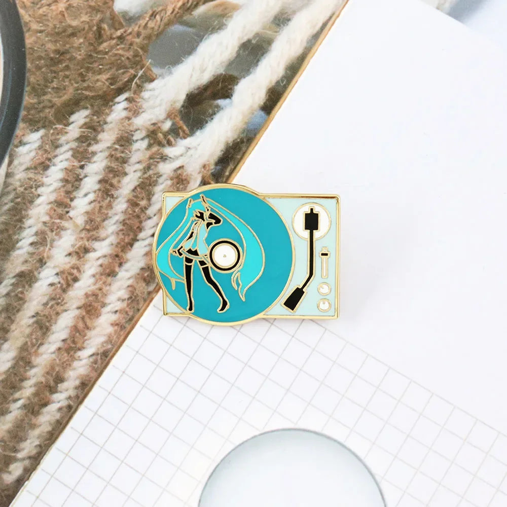 Buy The Best By Artsulli - Art is Long Life Short - Green double ponytail girl virtual idol singer electronic music art design Record