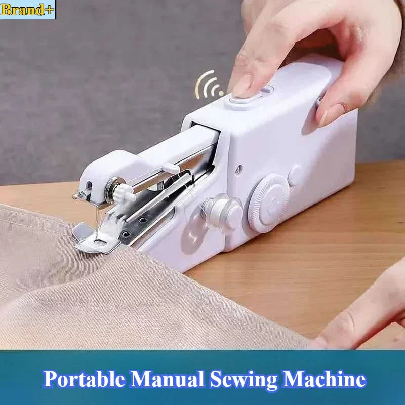 Buy The Best By Artsulli - Art is Long Life Short - Handheld Rope-free Electric & Manual Sewing Machine Quick Build DIY Apparel Supplies
