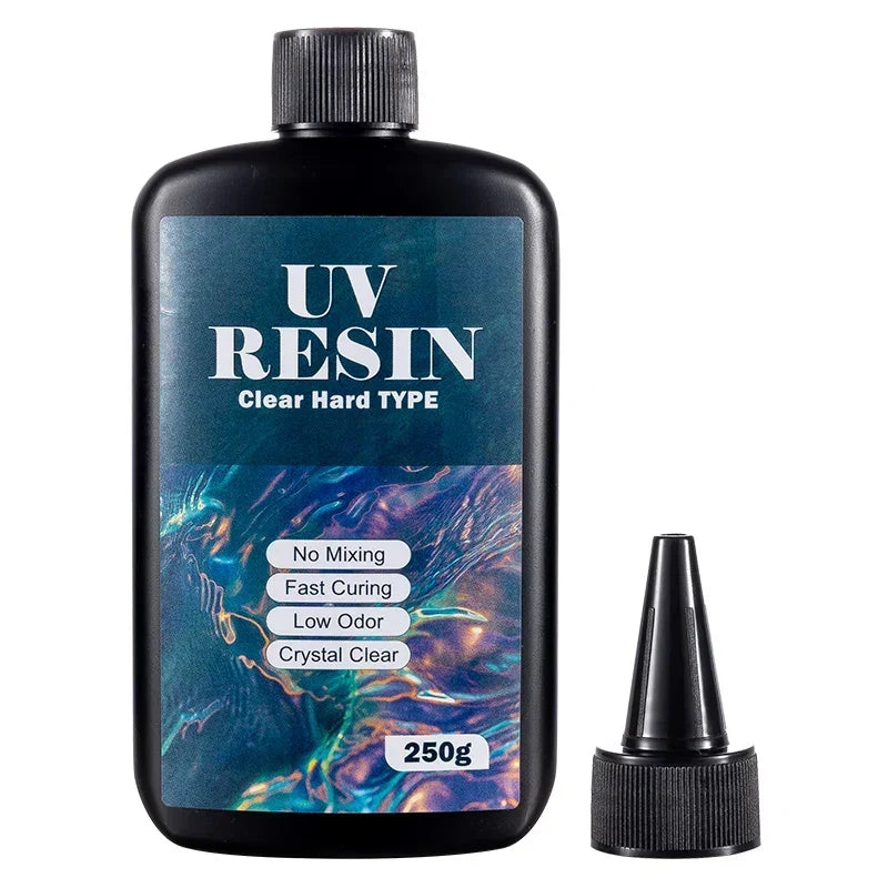 Buy The Best By Artsulli - Art is Long Life Short - Hard UV Resin Glue Kit Fast Curing Epoxy with Mixing Tools for Starter Supplies Craft