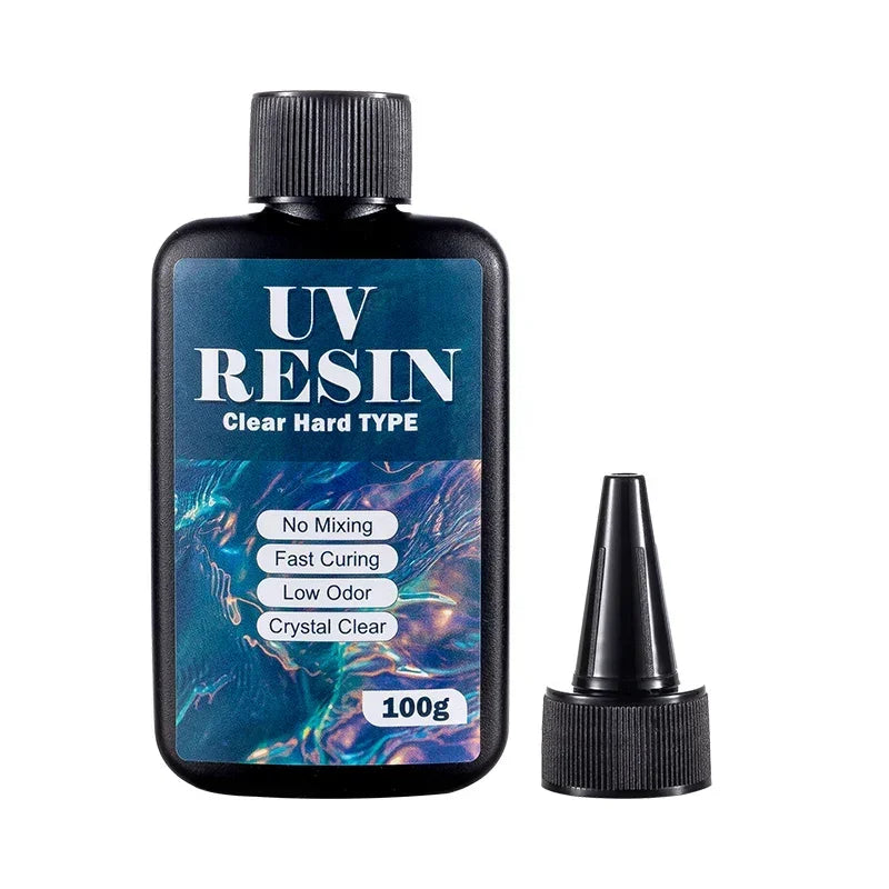 Buy The Best By Artsulli - Art is Long Life Short - Hard UV Resin Glue Kit Fast Curing Epoxy with Mixing Tools for Starter Supplies Craft