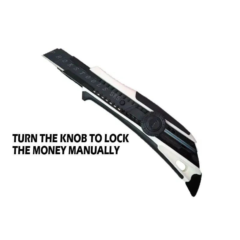 Buy The Best By Artsulli - Art is Long Life Short - High Carbon Steel Blade Utility Knife Durable Industrial Replaceable Office Student