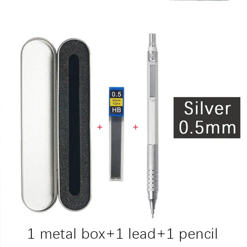 Buy The Best By Artsulli - Art is Long Life Short - High Quality Metal Mechanical Pencils Set with Lead Refills Drafting Automatic Pencil