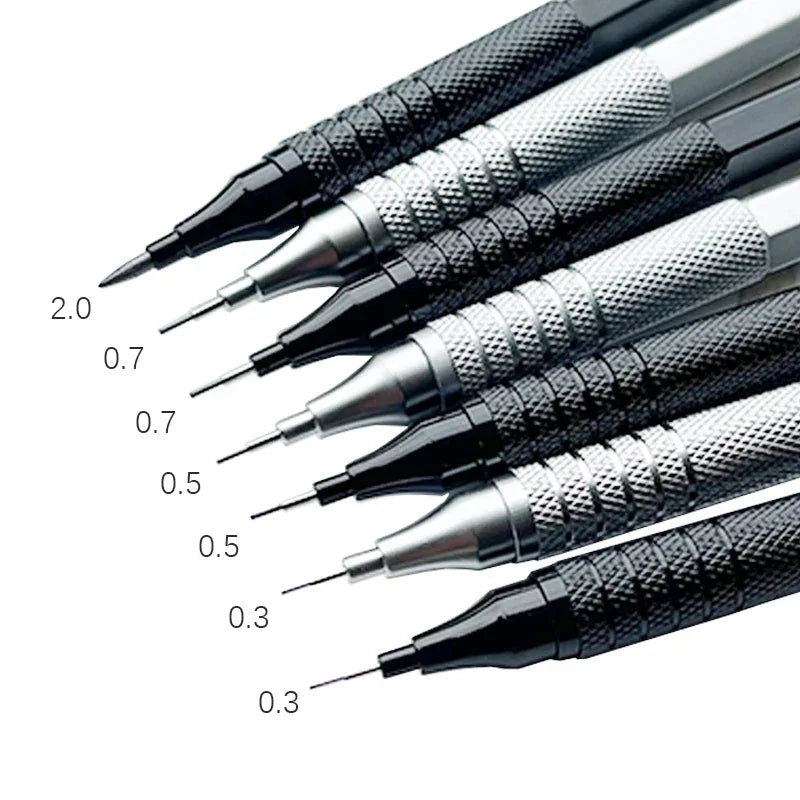 Buy The Best By Artsulli - Art is Long Life Short - High Quality Metal Mechanical Pencils Set with Lead Refills Drafting Automatic Pencil