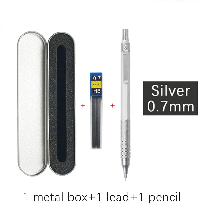 Buy The Best By Artsulli - Art is Long Life Short - High Quality Metal Mechanical Pencils Set with Lead Refills Drafting Automatic Pencil