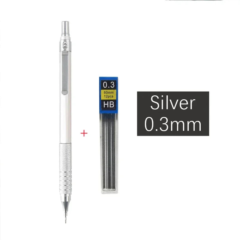 Buy The Best By Artsulli - Art is Long Life Short - High Quality Metal Mechanical Pencils Set with Lead Refills Drafting Automatic Pencil